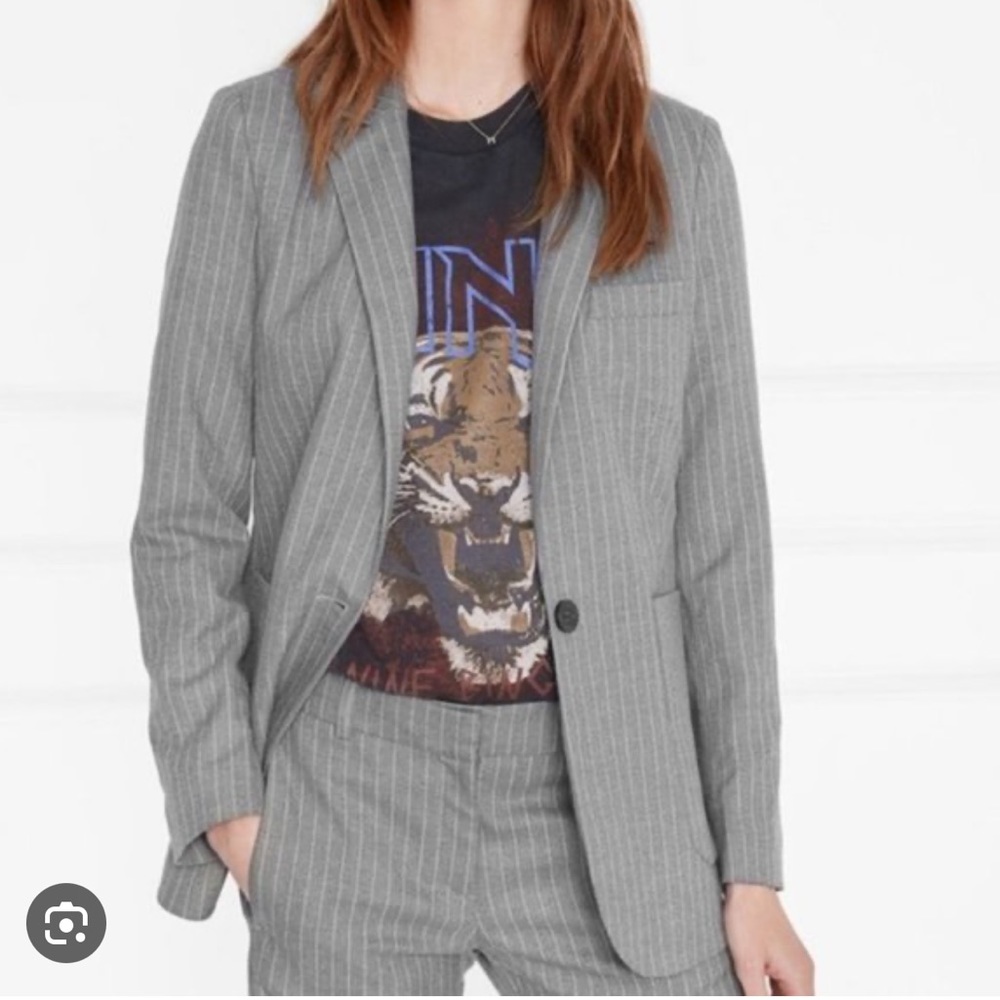 NWOT ANINE Bing Pinstripe Blazer